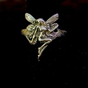 925 Sterling Silver Fairy Ring; size US 9.5